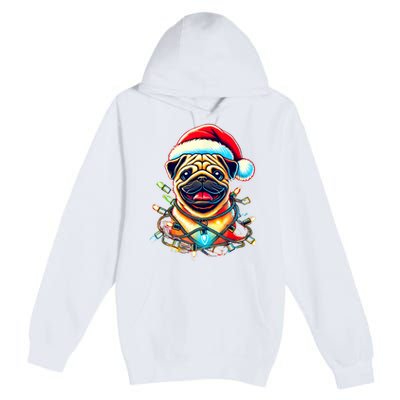 Christmas Dog Premium Pullover Hoodie