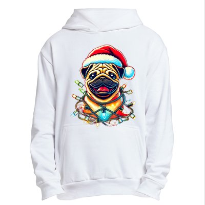 Christmas Dog Urban Pullover Hoodie