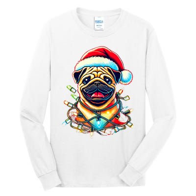 Christmas Dog Tall Long Sleeve T-Shirt