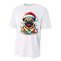 Christmas Dog Performance Sprint T-Shirt