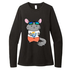 Chinchilla Dad Womens CVC Long Sleeve Shirt