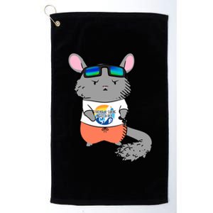 Chinchilla Dad Platinum Collection Golf Towel