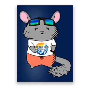 Chinchilla Dad Poster