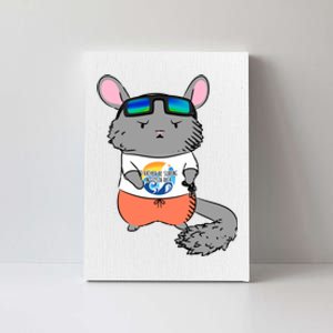 Chinchilla Dad Canvas