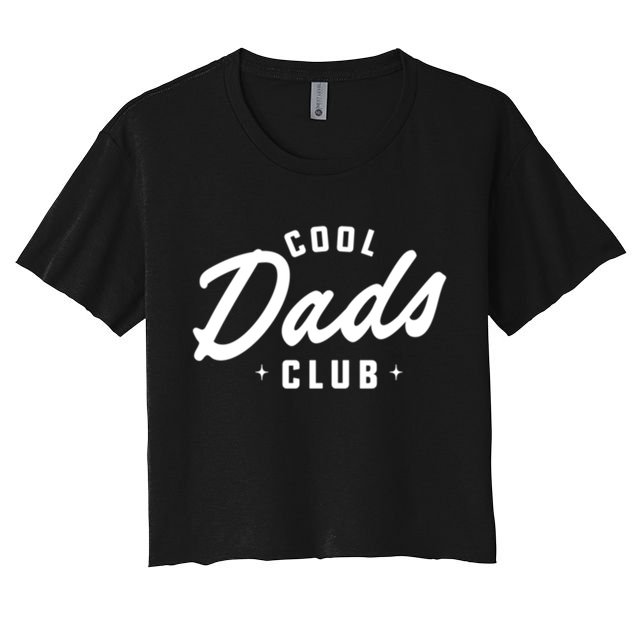 Cool Dads Club Gift Crop Top