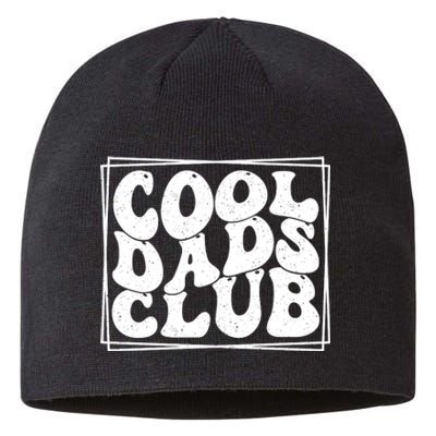 Cool Dads Club FatherS Day Graphic Sustainable Beanie