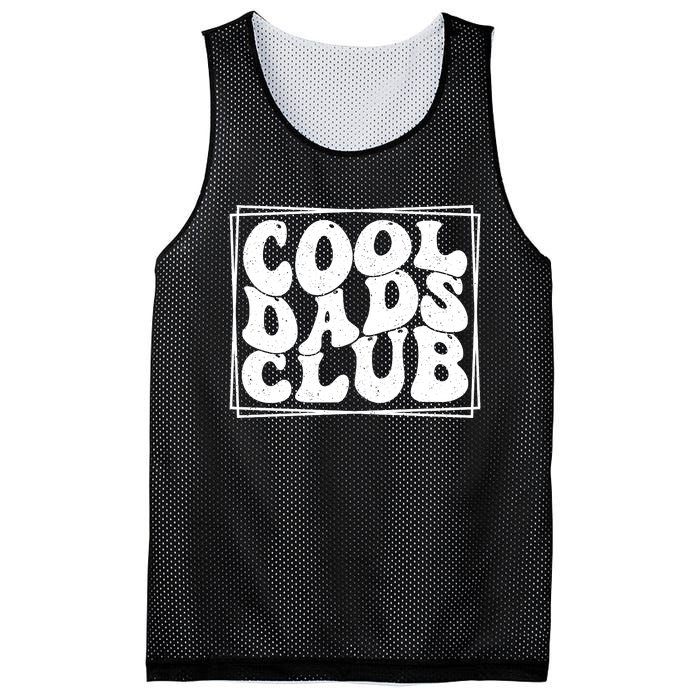 Cool Dads Club FatherS Day Graphic Mesh Reversible Basketball Jersey Tank