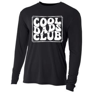 Cool Dads Club FatherS Day Graphic Cooling Performance Long Sleeve Crew