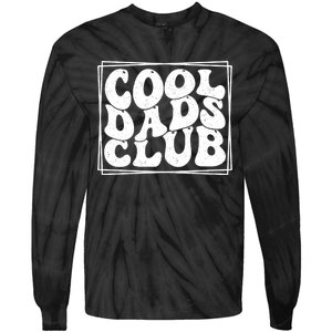 Cool Dads Club FatherS Day Graphic Tie-Dye Long Sleeve Shirt