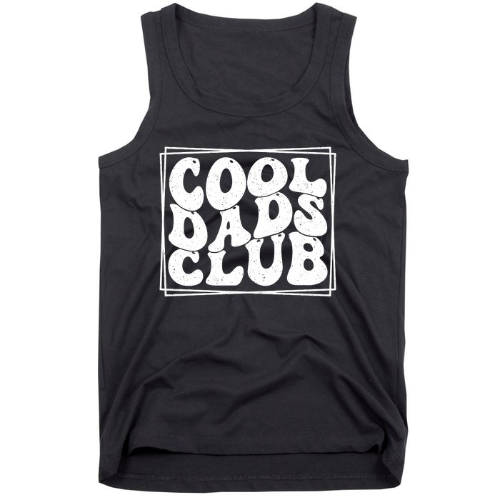 Cool Dads Club FatherS Day Graphic Tank Top