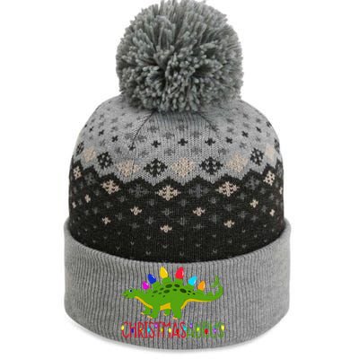 Christmas Dinosaur Christmasaurus Cute Tree Rex Dino Saurus Gift The Baniff Cuffed Pom Beanie