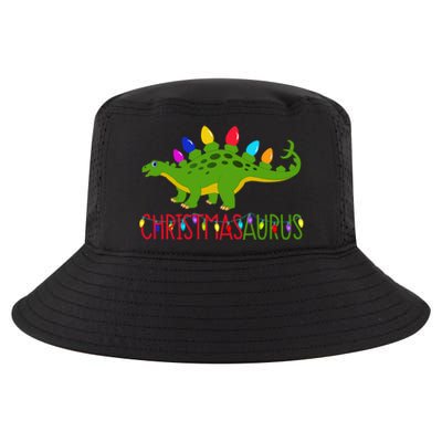 Christmas Dinosaur Christmasaurus Cute Tree Rex Dino Saurus Gift Cool Comfort Performance Bucket Hat