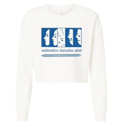 Collective Delusion Cropped Pullover Crew