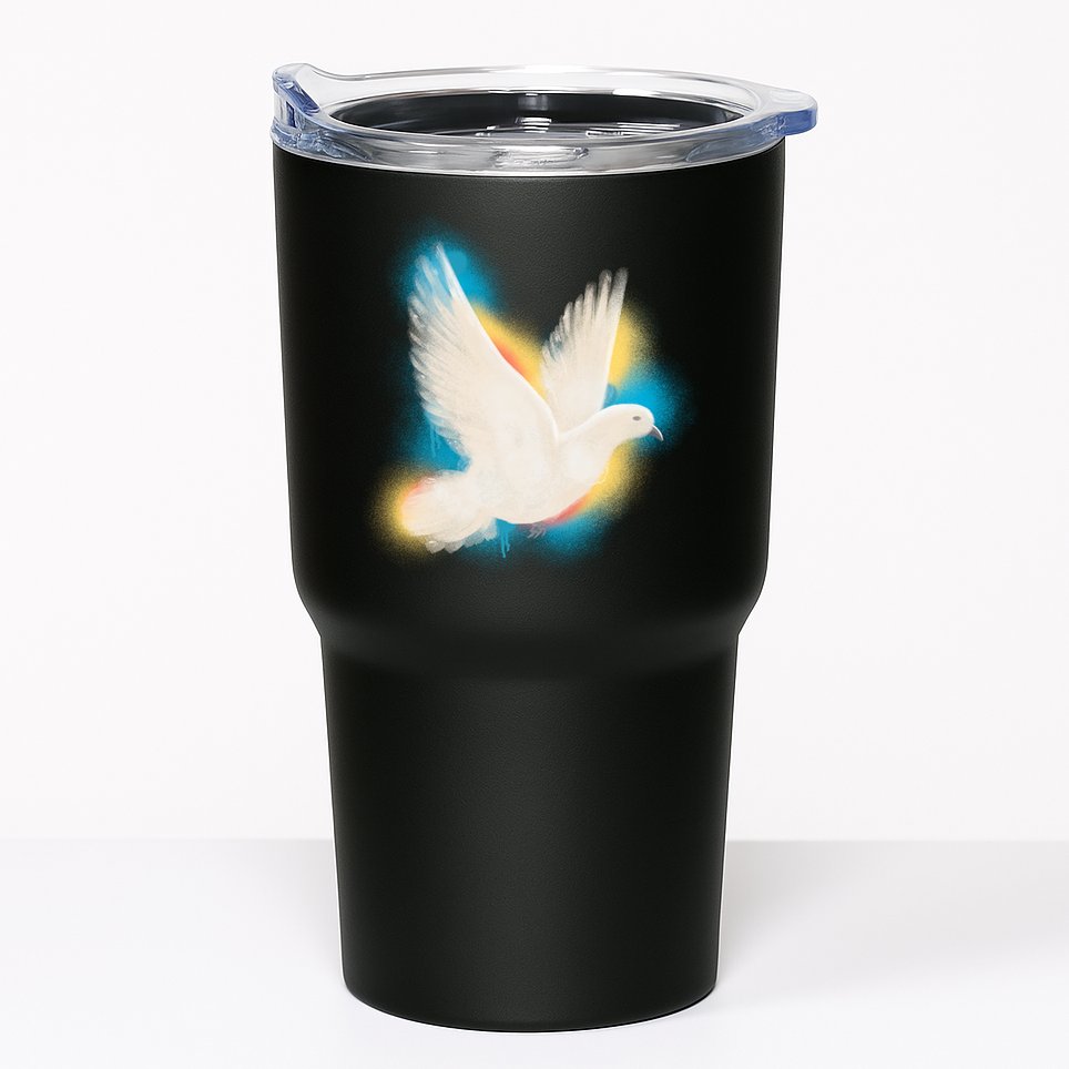 Colorful Dove Tumbler