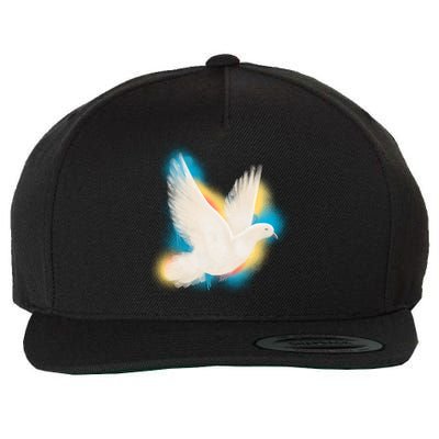 Colorful Dove Wool Snapback Cap