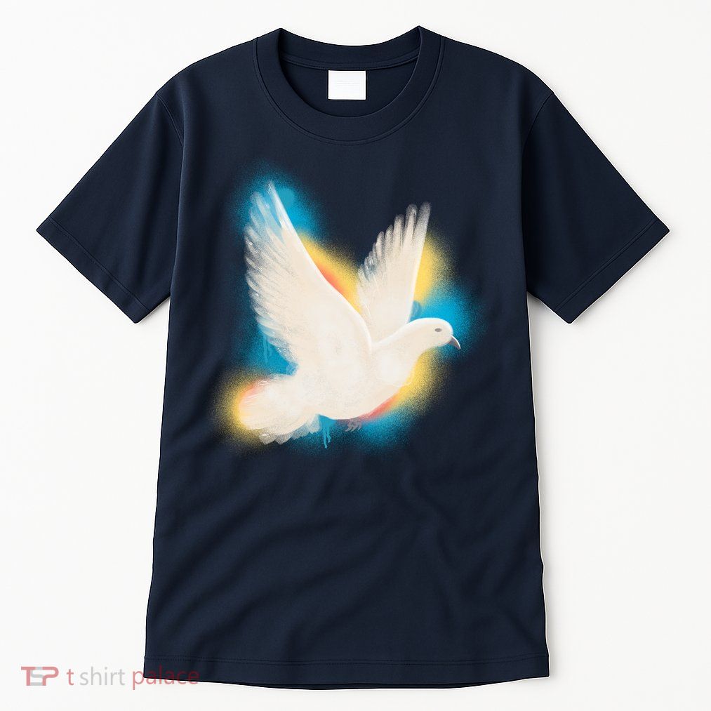 Colorful Dove Tall T-Shirt