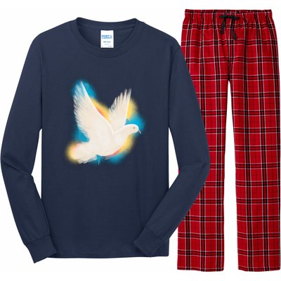 Colorful Dove Long Sleeve Pajama Set