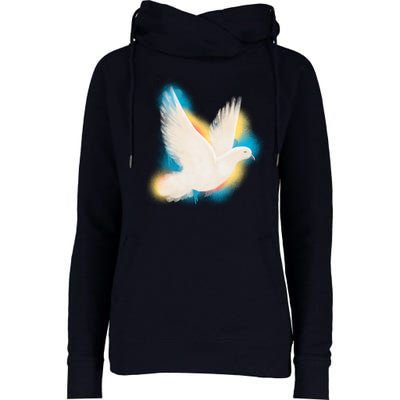 Colorful Dove Womens Funnel Neck Pullover Hood