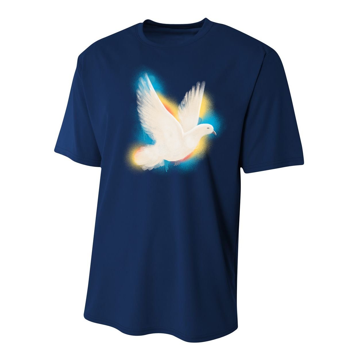 Colorful Dove Youth Performance Sprint T-Shirt