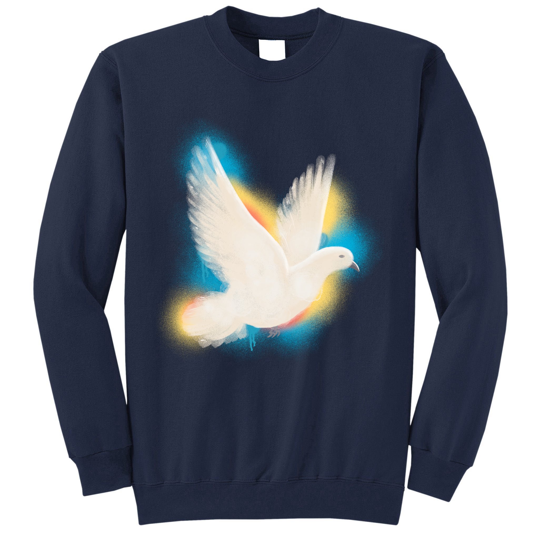 Colorful Dove Tall Sweatshirt