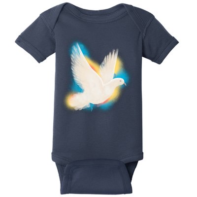 Colorful Dove Baby Bodysuit