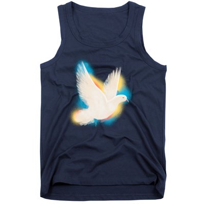 Colorful Dove Tank Top