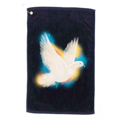 Colorful Dove Golf Towel