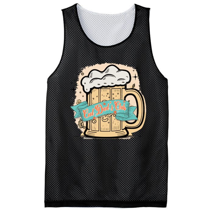 Cool Dad's Club Beer Father’s Day Mesh Reversible Basketball Jersey Tank