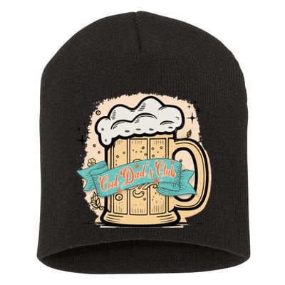 Cool Dad's Club Beer Father’s Day Short Acrylic Beanie