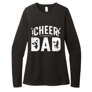 Cheer Dad Cheerleading Dad Of A Cheerleader Father Womens CVC Long Sleeve Shirt