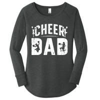 Cheer Dad Cheerleading Dad Of A Cheerleader Father Women's Perfect Tri Tunic Long Sleeve Shirt