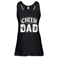 Cheer Dad Cheerleading Dad Of A Cheerleader Father Ladies Essential Flowy Tank