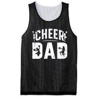 Cheer Dad Cheerleading Dad Of A Cheerleader Father Mesh Reversible Basketball Jersey Tank