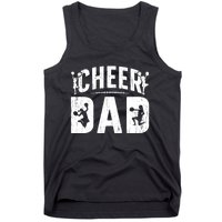 Cheer Dad Cheerleading Dad Of A Cheerleader Father Tank Top