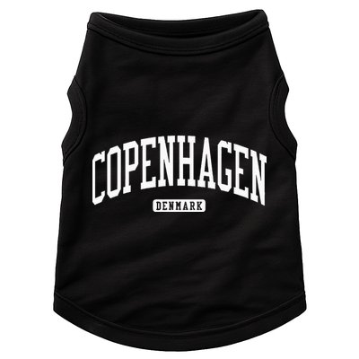 Copenhagen Denmark College University Style Doggie Tank
