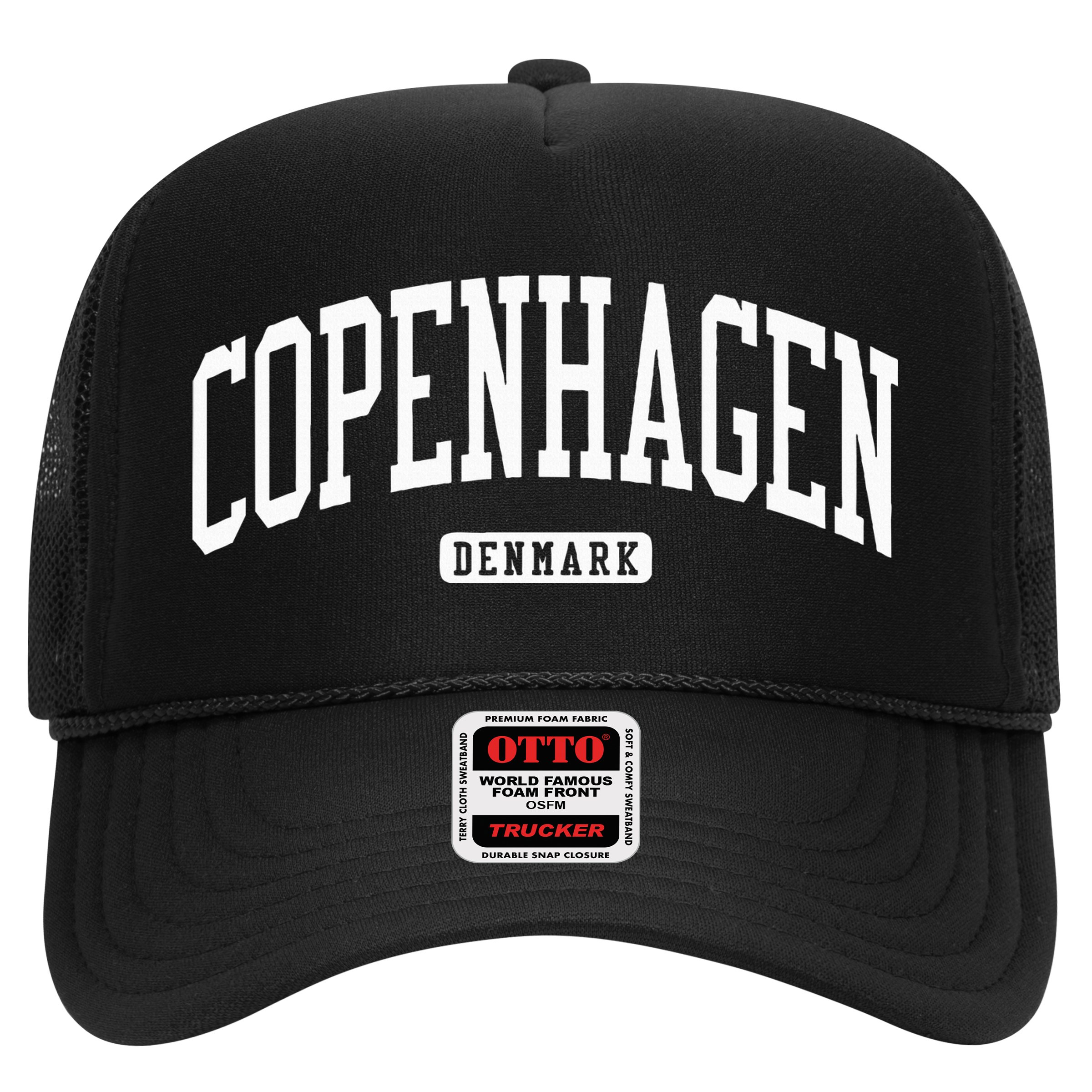 Copenhagen Denmark College University Style Hat