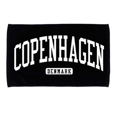 Copenhagen Denmark College University Style Microfiber Hand Towel