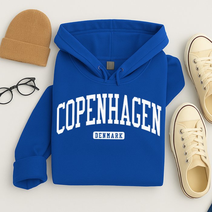 Copenhagen Denmark College University Style Hoodie