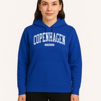 Copenhagen Denmark College University Style Hoodie