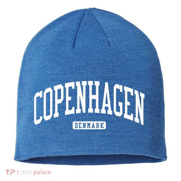 Copenhagen Denmark College University Style Sustainable Beanie