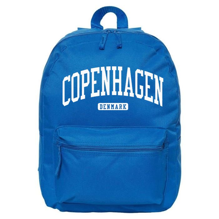 Copenhagen Denmark College University Style 16 in Basic Backpack