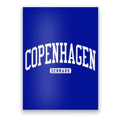 Copenhagen Denmark College University Style Poster