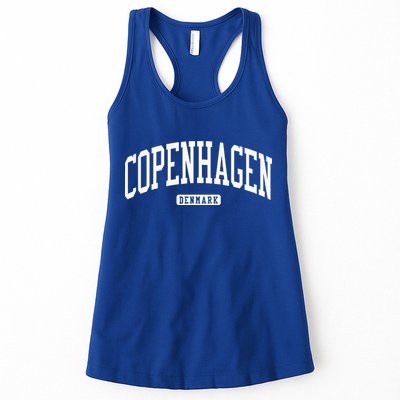 Copenhagen Denmark College University Style Womens Tank Top