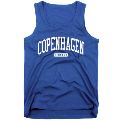 Copenhagen Denmark College University Style Tank Top