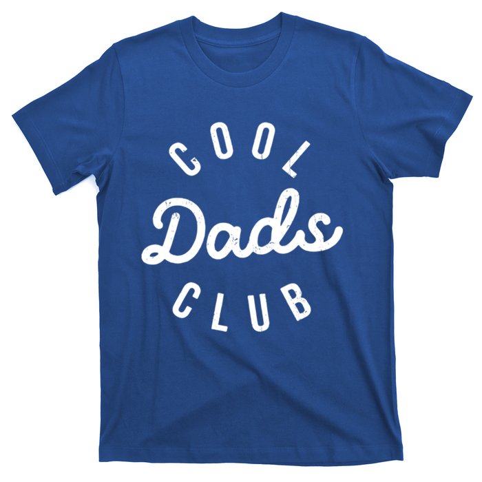 Cool Dads Club Vintage Dad Retro Fathers Day Costume Funny Gift T-Shirt