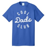 Cool Dads Club Vintage Dad Retro Fathers Day Costume Funny Gift Tall T-Shirt