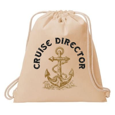 Cruise Director Cruising Cruise Ship Drawstring Bag