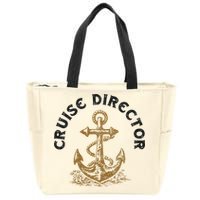 Cruise Director Cruising Cruise Ship Zip Tote Bag