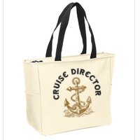 Cruise Director Cruising Cruise Ship Zip Tote Bag