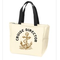 Cruise Director Cruising Cruise Ship Zip Tote Bag
